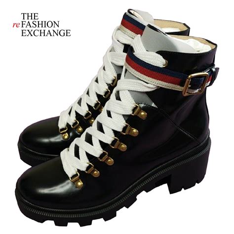 gucci magnum leather moto boots|gucci designer ankle boots.